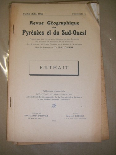 Revue géographique des