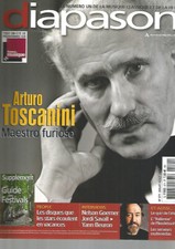 DIAPASON N°571 ARTURO TOSCANINI / N. GOERNER / J. SAVALL / Y. BEURON