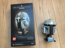 LEGO 75328 Star Wars Le casque de mandalorien Mandalorian rare avec boîte
