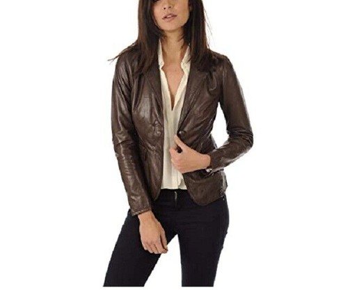 Eather blazer veste femme - blazer,