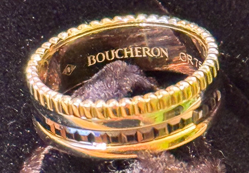 Bague boucheron quatre or - quatre, (or
