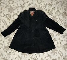 Manteau Terre Brulée style cape, Cuirs et Peaux, Fabrication Française, M 