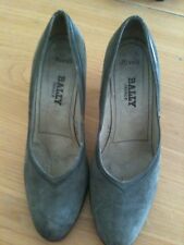 BALLY - ESCARPINS GRIS vintage
