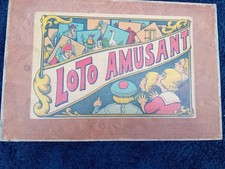 jeu de loto pour petits enfants circa 1920