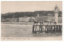 CPA 14 - TROUVILLE : LA JETÉE