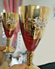 6 Verre a vin de Murano Venise