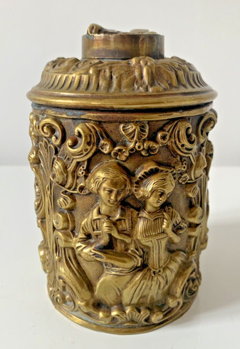 Ancienne boite thé - à,