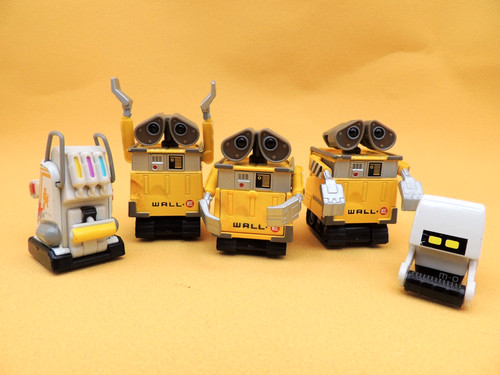 Wall disney pixar 5 action - wall-e,