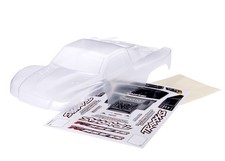 Traxxas TRX6965R Carrosserie Slash 4x4 Heavy Duty Claire Avec Autocollant