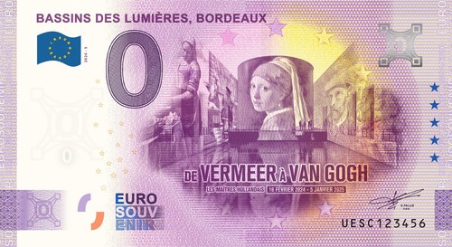 Billet souvenir 2024 france - souvenir,