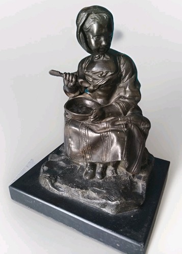 Superbe sculpture paysanne - sculpture,