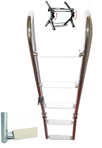 Echelle marches bateau - echelle,