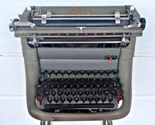 ANCIENNE GROSSE  MACHINE A ECRIRE  MARQUE  ROOY  PARFAIT FONCTIONNEMENT BEL ETAT