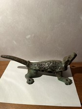 ANCIEN MACHE BOUCHON CROCODILE EN FONTE 19 ème SIECLE/APOTHICAIRE/ Pharmacie