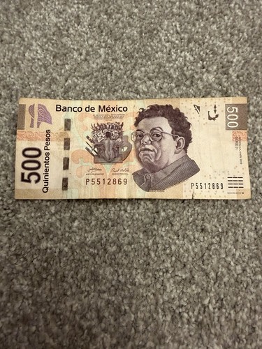 500 pesos mexico bill - pesos,