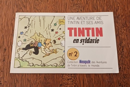Herge mini album - herge, publicitaire