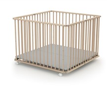 Parc bébé pliant bois 100 - pliant,
