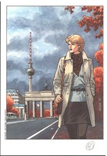 EX-LIBRIS LADY S A BERLIN NUMEROTE ET SIGNE PAR PHILIPPE AYMOND NEUF