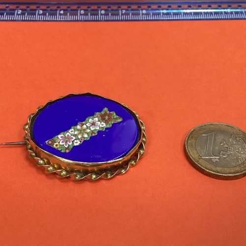 Broche micro mosaïque - en, micro-mosaïque