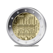 2€ UNC France 2025 Notre Dame De Paris