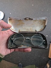 Lunettes anciennes rondes à