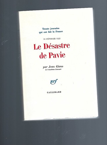 Jean giono désastre de - jean,