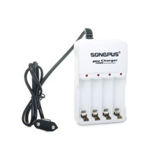 Chargeur de Piles Batteries Rechargeables AA LR03 et AAA LR6 NI-MH NI-CD