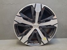 Jante alu - Peugeot 3008 II - 7.5" x 18" ET49 - Los Angeles noir/chrome 