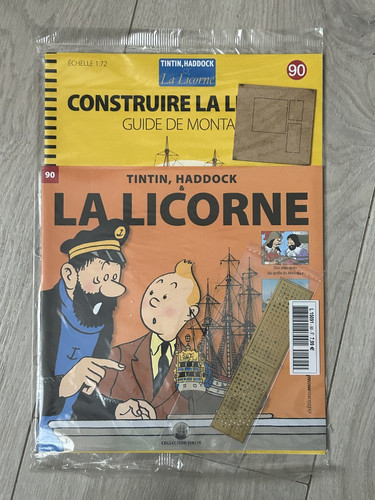 Construire licorne tintin - construire,