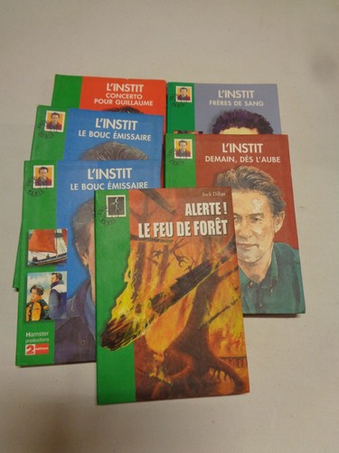 Lot albums bibliothèque - 5,