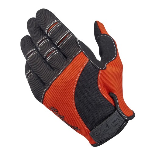 Gants moto biltwell orange - moto,