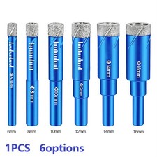 Diamant Sec Coeur Mèches de Forage Soudé Scie for Verre Granite Porcelaine