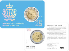 Coincard 2€ Euros Saint Marin Nationale 2025