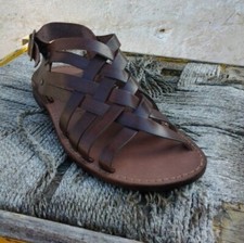 Sandales Hommes 100% Cuir Avec