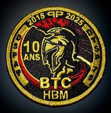Ecusson Police - 10 ANS - BTC
