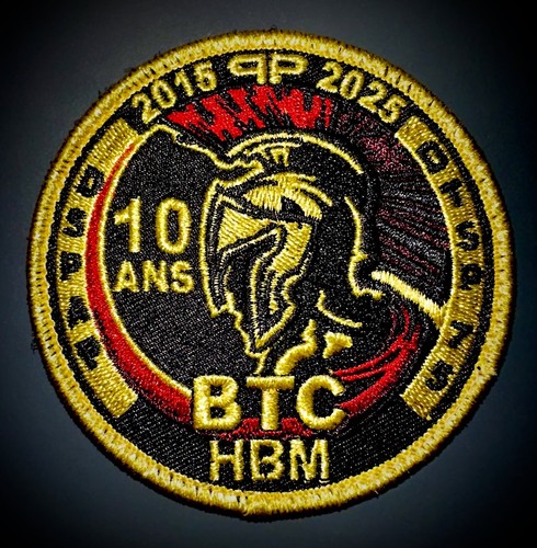 Ecusson police ans - ecusson, btc