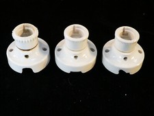 Lot de 3 ancien applique plafonnier en porcelaine