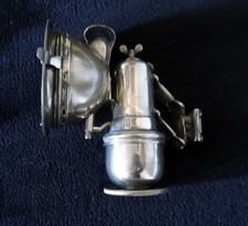 SUPERBE ANCIENNE LANTERNE ACETYLENE VINTAGE LAMPE CARBURE VELO  LAMP CARBIDE