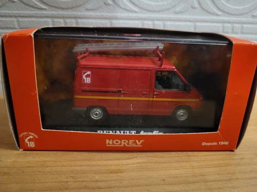 Norev pompier renault - pompier, 1/43.