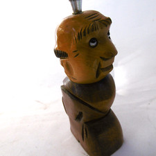 ancien moulin a poivre moine en bois