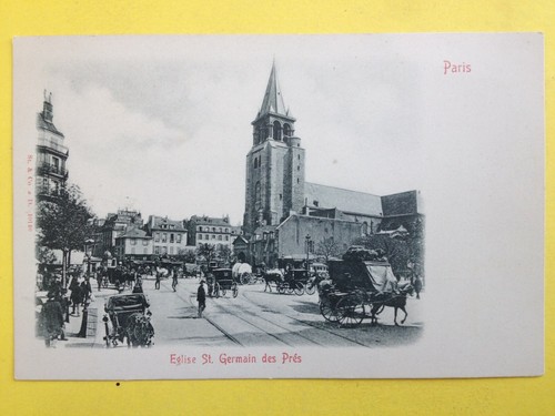 Cpa paris 1900 transport - 1900,