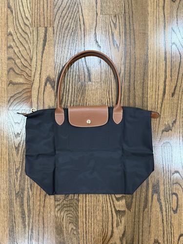 Longchamp black medium - longchamp, le
