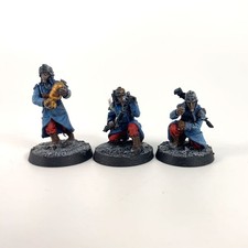 x3 Kried Death Korps of Krieg Artillerie Crew Résine - finecast Warhammer 40K | 