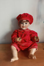 3387*  sfbj poupée à caractère tête porcelaine yeux dormeur ancienne