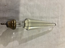 poignard pointe en cristal pour lustre ancien à pampille