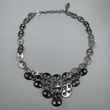 Collier Vintage plastron cotte