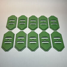 10 socles de pilier de pont en métal (collection) - MARKLIN 467 P/3 - H0 1/87  -