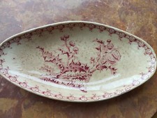 Petit Plat Ovale Porcelaine
