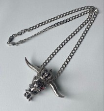 Pendentif couronne serpent
