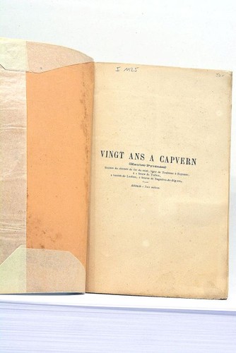 Livre ancien ans capvern - 20,